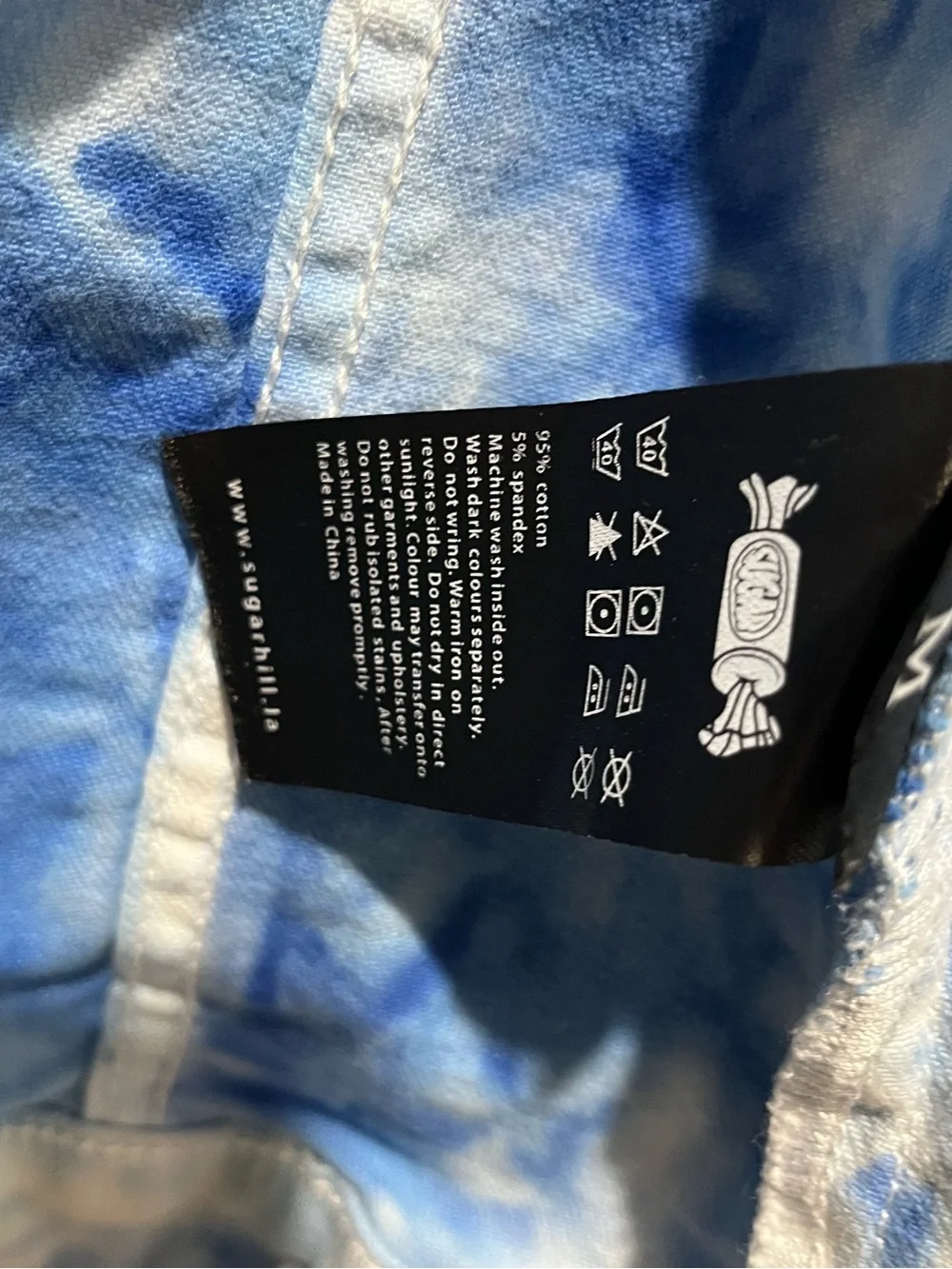 Sugarhill “Northern lights” denim jacket  for men “Tucker Jacket”